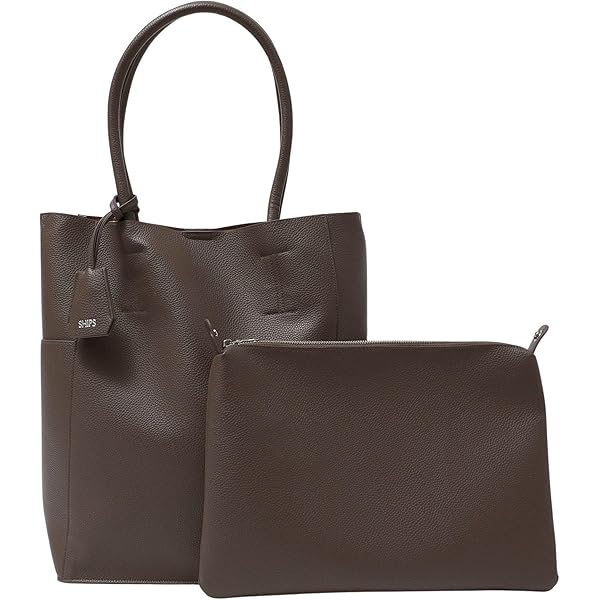 Amazon | [シップス] バッグ WEB先行 合成皮革 ビズ トート バッグ