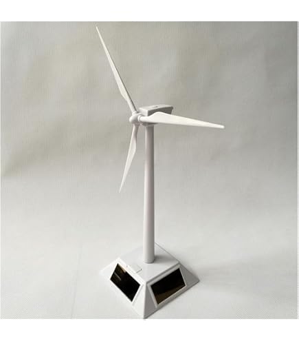 Amazon.co.jp: ミニ 風力発電機 ミニチュア 風車モデル セット キット