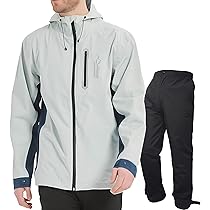 Amazon | [アラシヤマ] ゴルフ レインウェア メンズ 上下セット バイク