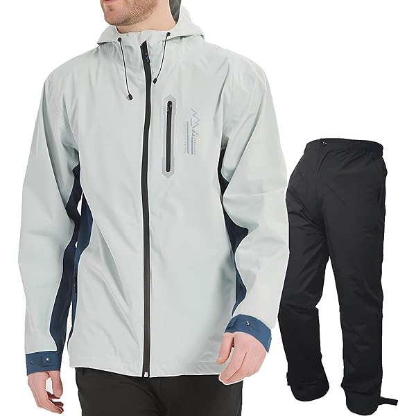 Amazon | [ミズノ] ゴルフウェア ムーブ レインスーツ II 上下セット