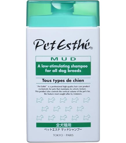 Amazon | ニチドウペットエステ マッドシャンプー 白毛犬用 350ml