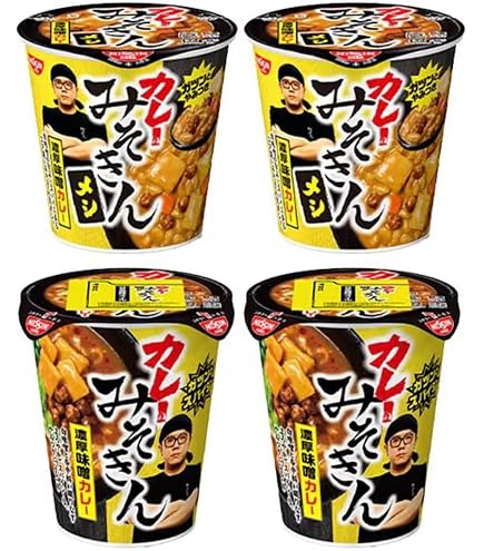 Amazon.co.jp: 【4個セット】みそきん＆辛みそきん 食べ比べセット