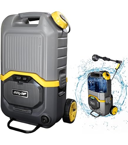 Amazon | サンコー(Sanko) タンク式充電どこでも高圧洗浄機 ACTD2WS8