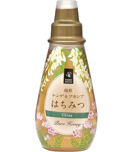 Amazon | レンゲ印 日本蜂蜜 カナダ産純粋はちみつ 400g×2個 | レンゲ