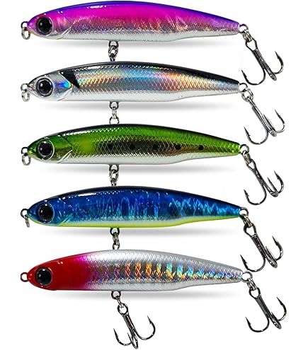 Amazon.co.jp: ルアー クリア系 シンキングペンシル クリア 透明