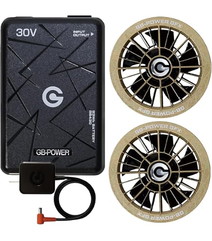 Amazon.co.jp: [GB-POWER×FIELD] GF3 24V ファンセット 2024年 業界