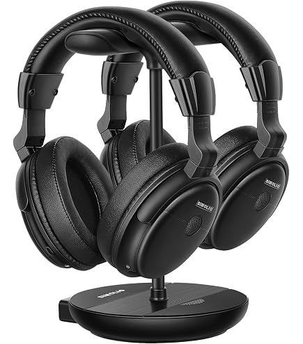 Cuffie Wireless Avantree HT41899 Plus 2 – TV Con Trasmettitore E Dock Di Ricarica, 50h Di Autonomia, AptX Adaptive - 2