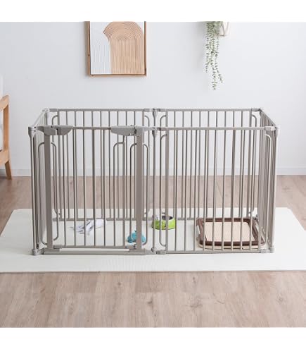Amazon | タンスのゲン ペットサークル 151×76×76cm 【実用新案登録