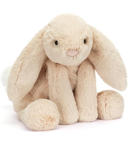 Amazon.co.jp: Jellycat (ジェリーキャット)Basfhul Cream Bunny