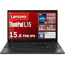 Amazon.co.jp: Lenovo ノートパソコン ThinkPad L15 Gen 4 15.6インチ
