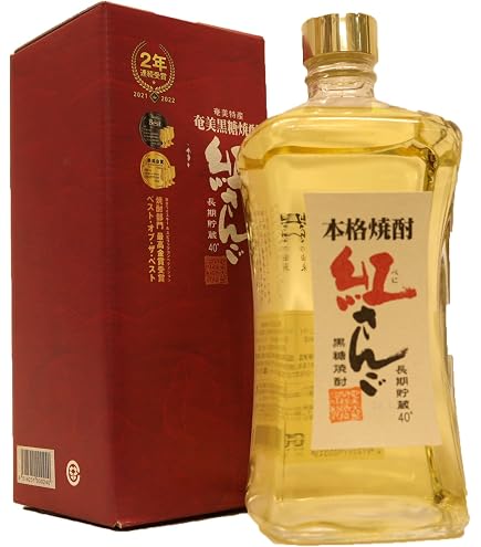 Amazon.co.jp: 奄美黒糖焼酎 紅さんご 40度 720ml 瓶 6本セット : 食品