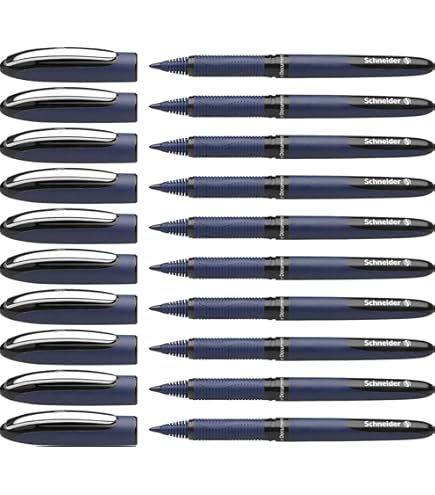 筆記具 d1k Amazon | Linc Glycer (0.6mm) ボールペン ブルー (15本) | 格納