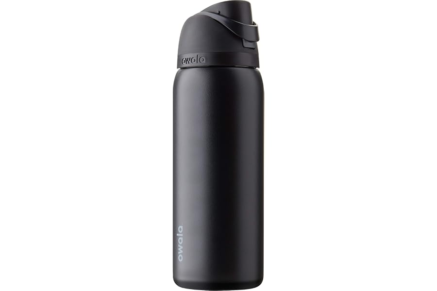 Owala FreeSip Insulated Stainless Steel Water Bottle with Straw, BPA-Free Sports Water Bottle, Great for Travel, 32 Oz, Very,