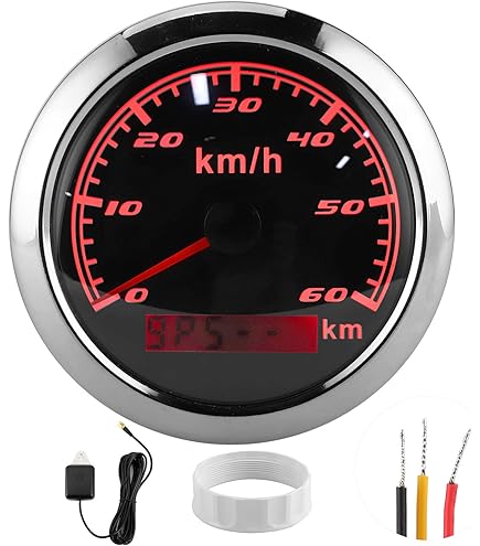 Amazon.co.jp: オートバイのデジタルメーター 14000RPM 6ギア