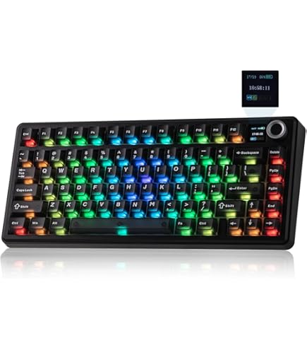Amazon | X Aula Nova75 メカニカルゲーミングキーボード 75