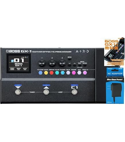 Amazon | BOSS/GX-1 Guitar Effects Processor [純正アダプター(PSA
