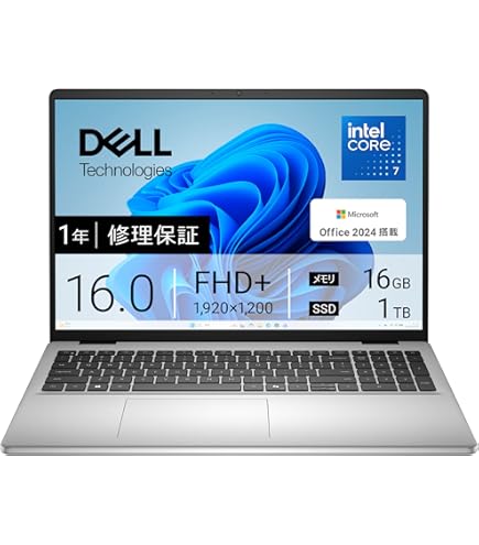 Amazon.co.jp: Dell 15 ノートパソコン DC15250-15.6インチ FHD 120Hz