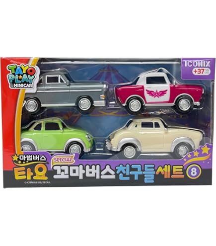 Amazon.co.jp: Tayo Little Bus Friends スペシャルフル19個セット 車