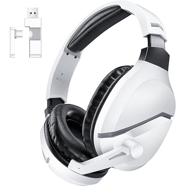 Amazon.co.jp: EasySMX PCゲーミングヘッドセット ワイヤレス 