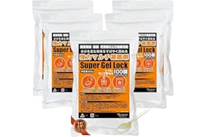 マルチ凝固剤 スーパーゲルロック 10年保存 約100回分 水分をすばやく固めて可燃物として廃棄処理 非常用 スプーン付き