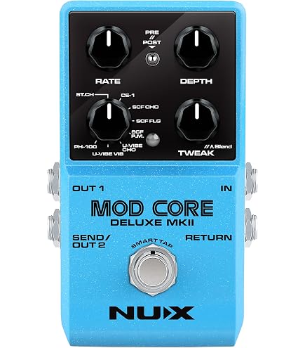 Amazon | NUX Verb Core デラックスリバーブペダル、コンパクトな