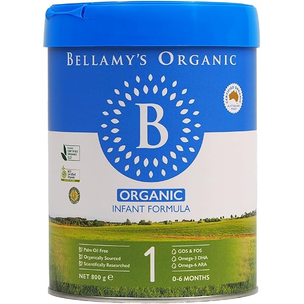 Bellamy's Organic Beta Genica-8™ Step1 Bellamy's Organic Beta Genica-8 Step 1 Infant Formula (800g