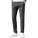 Amazon Newhey チノパン メンズ ズボン 裏起毛 防寒 スキニーパンツ ロングパンツ カジュアル 厚手 暖かい 防風 パンツ 秋 冬 綿 ブラック グレー ロングパンツ 通販