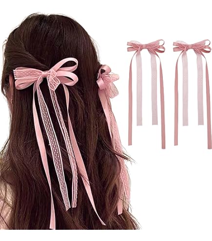 Amazon.co.jp: nalaina ヘアクリップ ヘアピン (3色 6個セット) 蝶結び