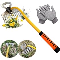 Amazon | Doubleggs 雑草ブラシ 草取り道具 ハンドヘルドタイプ 草取り