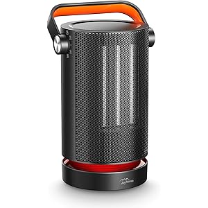 セラミックヒーター ヒーター 小型 電気ファンヒーター 足元 首振り 電気ストーブ 過熱保護 転倒保護 暖房器具 脱衣所…