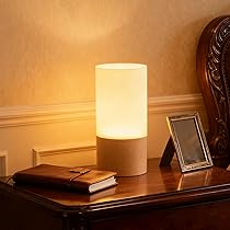 Amazon.co.jp : LONRISWAY LEDの木製の電気スタンド、寝室のベッド