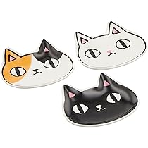 専用＾＾可愛い猫ちゃんのプレート3♡ BABY THREE】猫ちゃんと犬ちゃんシリーズ・かわいい・ふわふわ