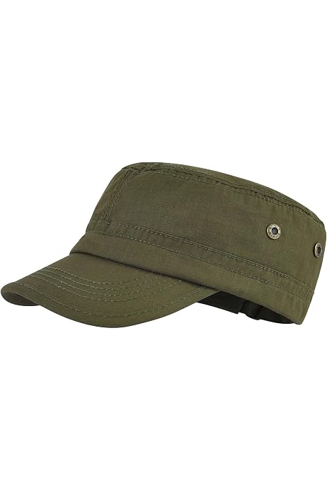 Army Style Cotton Military Cap 