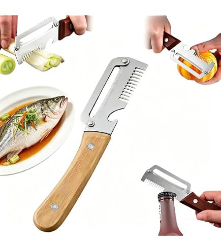 Amazon | 野菜ピーラー 多機能 細切り 栓抜き ピーラー 3in1 皮むき器