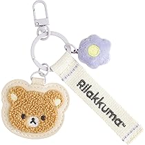 サンエックス　リラックマ チェック柄　キーホルダー San-X リラックマ えらんでコフレンズ えらんでコアクリル