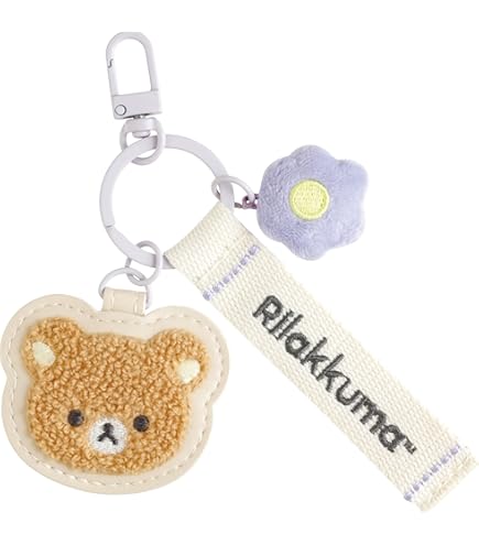 Amazon.co.jp: [牛久保工芸社] キーチェーン リラックマ 3連