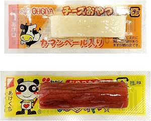 Amazon Co Jp 扇屋食品 チーズおやつ 48本 ヤガイ おやつカルパス 50本セット 食品 飲料 お酒