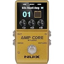 Amazon | NUX/Amp Core Studio -Amp Modeler & IR Pedal- ニュー