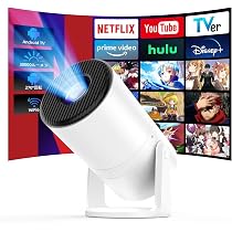 Amazon.co.jp: WISHOLY プロジェクター 家庭用 超小型 【Android TV
