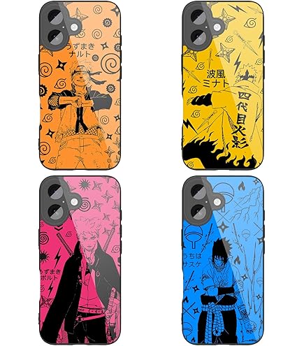 Amazon.co.jp: スマホケース うずまきナルト うちはサスケ