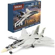 Amazon.co.jp: SEBUNAS 1:72スケール F-14 トムキャット戦闘機