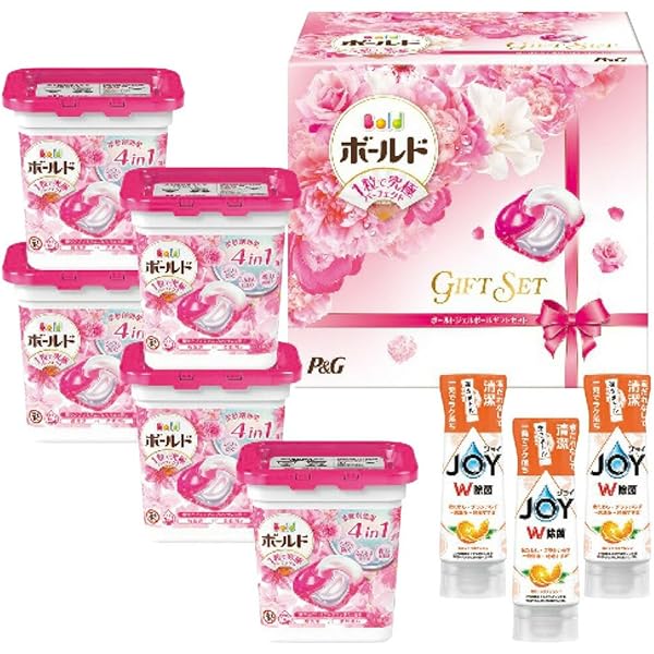 Amazon | ボールド ジェルボール ギフト セット 洗剤 液体洗剤