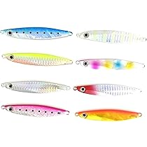 メタルジグ　8個セット　80〜100g Amazon.co.jp: 【オルルド釣具】メタルジグ C 8色 8.3cm 80g オール