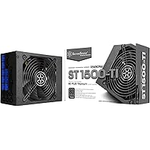 SilverStone 1500W 80PLUS TITANIUM フルモジュラー ATX電源 SST-ST1500-TI ST1500-TI