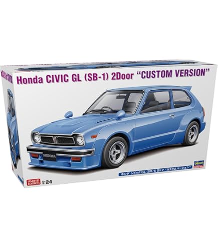 Amazon | ハセガワ 1/24 ホンダ シビック RS (SB-1) 3ドア