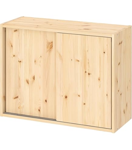 IKEA IVAR 木製キャビネット パイン材 80×30×83cm 2個 IVAR イーヴァル キャビネット, パイン材, 80x30x83 cm - IKEA