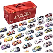 新品　カーズ　ミニカー　8点セット　箱付き発送　送料込み　送料無料 Amazon.co.jp: ボックス カーズ プレイセット、収納ボックス