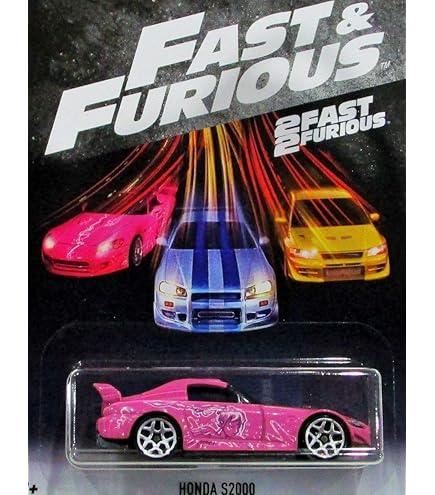 ミニカー Hotwheels fast&furious s2000 GT-R R34 Hot Wheels Premium Fast and Furious NISSAN SKYLINE GT-R R34