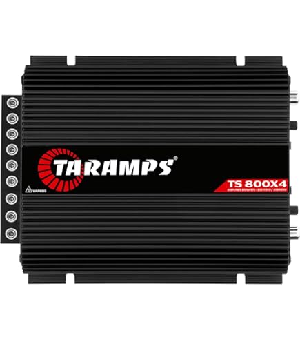 Amazon | Taramps HD3000 RGB 2Ω 1チャンネルアンプ 3000W カー