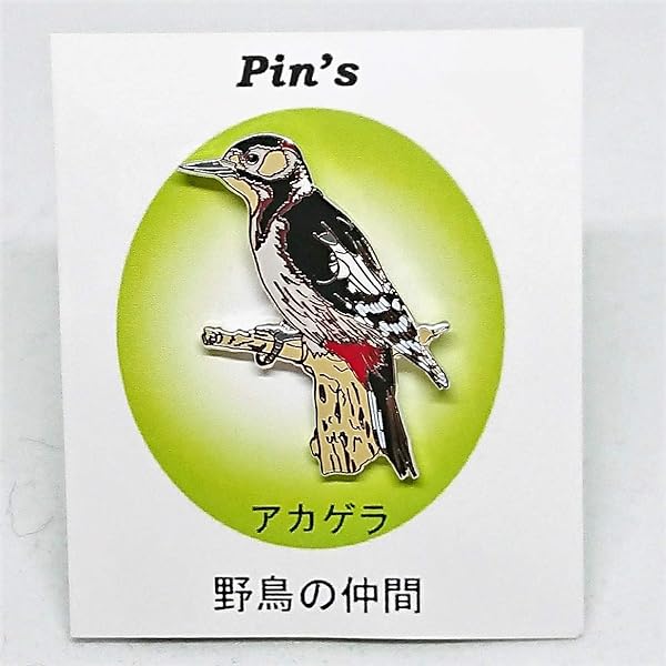 Amazon.co.jp: 野鳥 アカショウビン ピンバッジ 野鳥 グッズ 鳥 バード